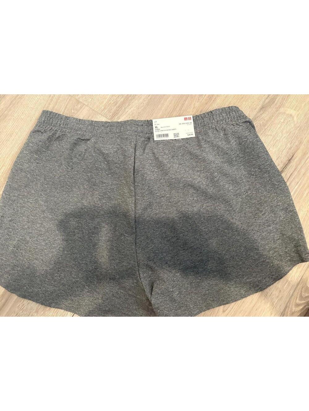 UNIQLO Ultra Stretch Active Shorts DARK GRAY XL